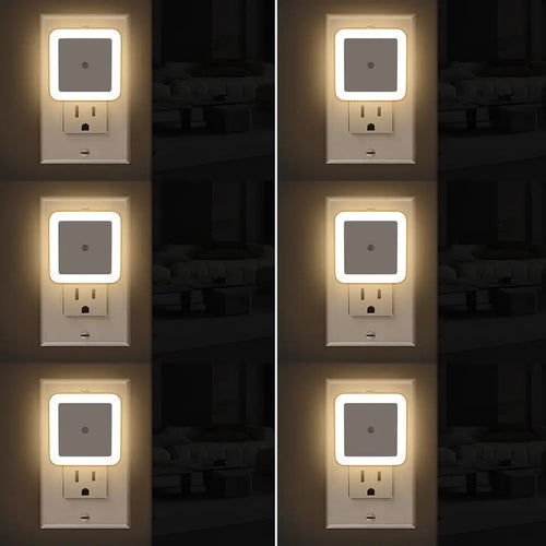 Smart Auto Dusk-to-Dawn LED Plug-in Night Light
