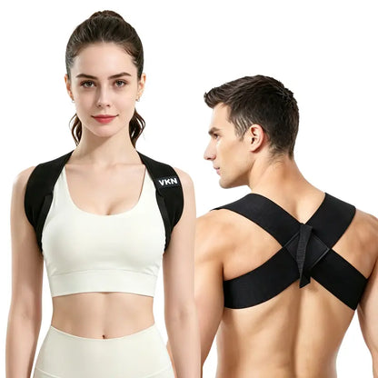 One-Piece Ergonomic Posture Corrector Brace for Back and Shoulder Alignment