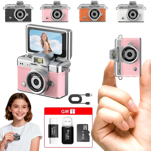Capture Y2K Retro Vibes Anywhere With The Ultra-Portable Keychain Camera