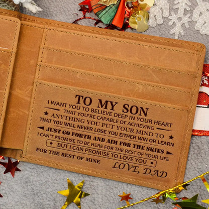 Carry Your Love Everywhere: Personalized Laser-Engraved Men's Wallet