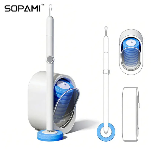CLEAN YOUR TOILET WITHOUT TOUCHING THE MESS
