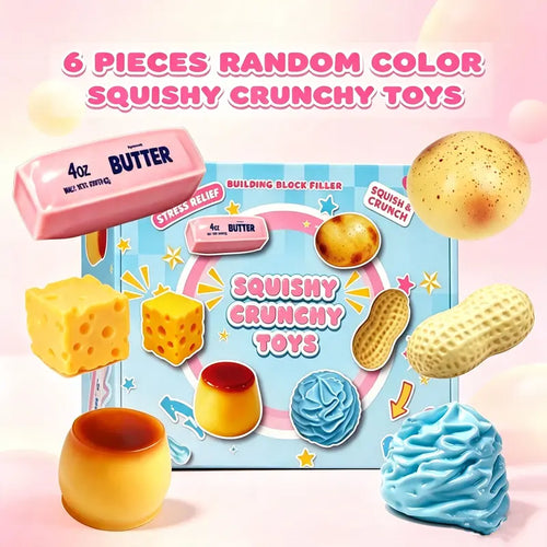 Ultimate ASMR Crunchy Squishy Stress Relief Set
