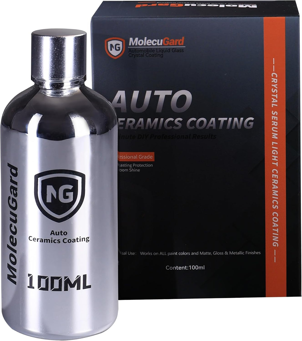 Ultra Hydrophobic Auto Ceramics Coating Spray - High Gloss & Long Lasting Paint Protection