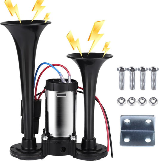 Blast 130dB Intense Sound – Universal 12V Dual Air Horn