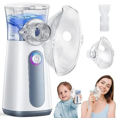 Instant Relief for Every Breath — Quiet, Portable, Micron-Mist Care for Kids & Adults!