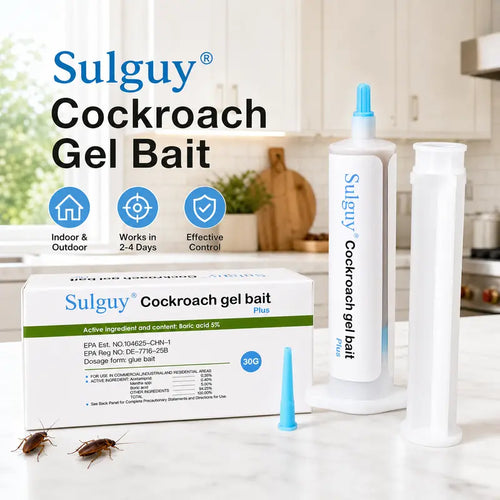 Fast-Acting Cockroach Gel Bait for Total Nest Elimination