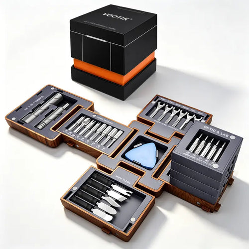 55-In-1 Precision Magnetic Screwdriver Set with Foldable Storage Box