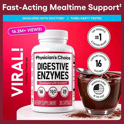 Fast-Acting Digestive Enzymes for Instant Bloat Relief & Gut Health