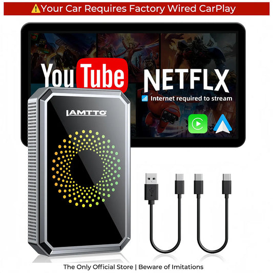 Stream YouTube & Netflix Straight to Your Car's Screen Instantly