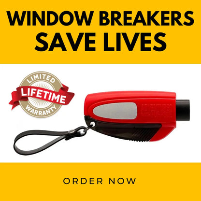 The Ultimate 2-in-1 Emergency Keychain Tool