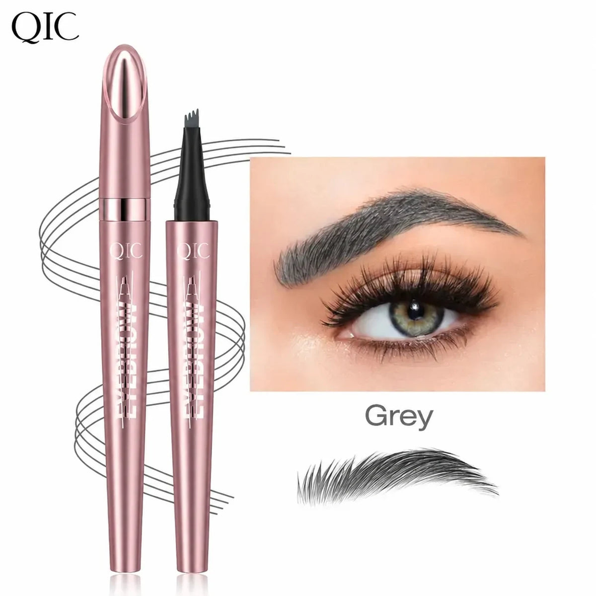 Get Natural Microbladed Brows in Seconds with 4-Tip Eyebrow Pen
