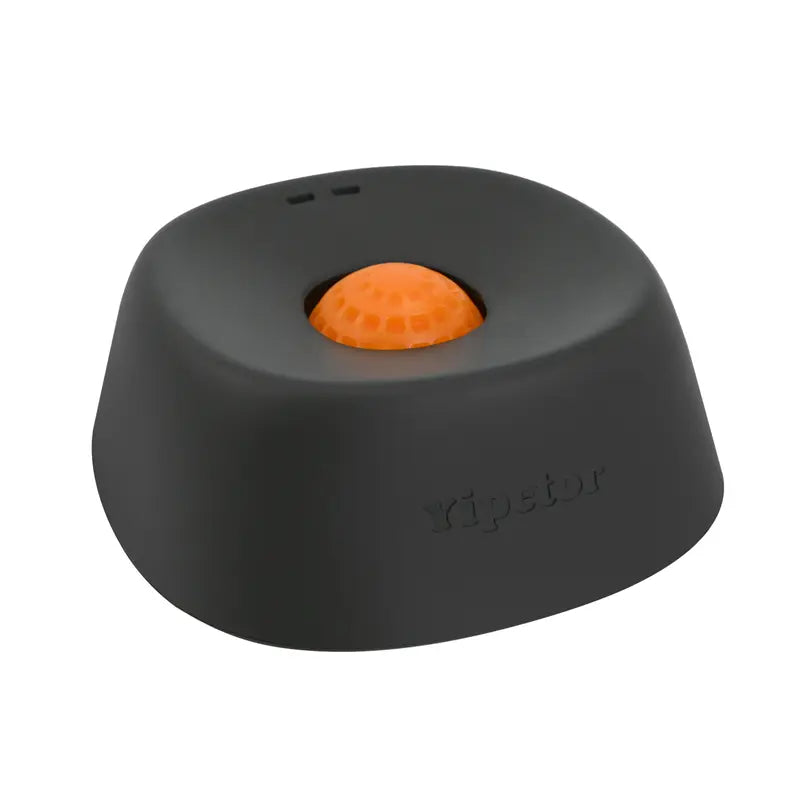 No-Spill Rolling Ball Slow Feeder Dog Bowl for Liquid Treats & Anxiety Relief