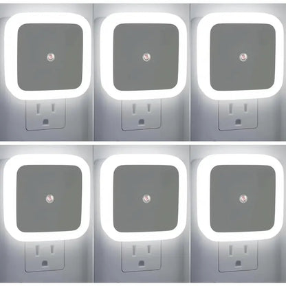 Automatic Dusk-to-Dawn Plug-in LED Night Light