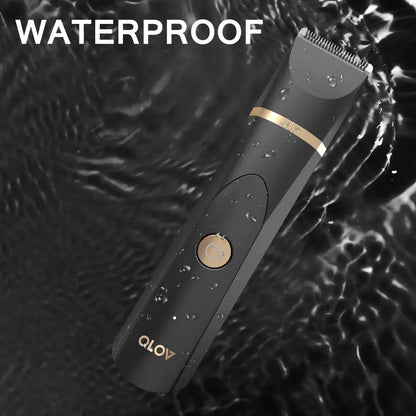 Precision Electric Body & Groin Groomer with Replaceable Safety Heads