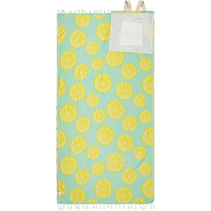 2-in-1 Fast-Dry Beach Towel Drawstring Backpack