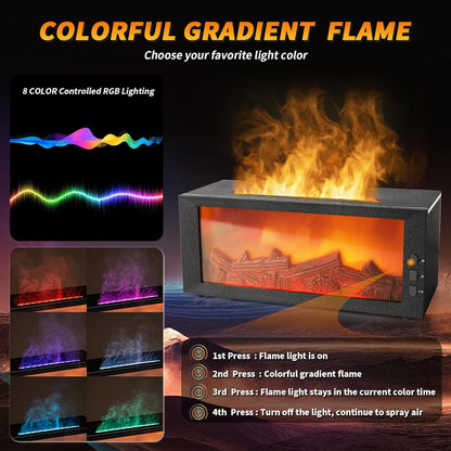 Transform Your Space with Cozy Flame Vibrations