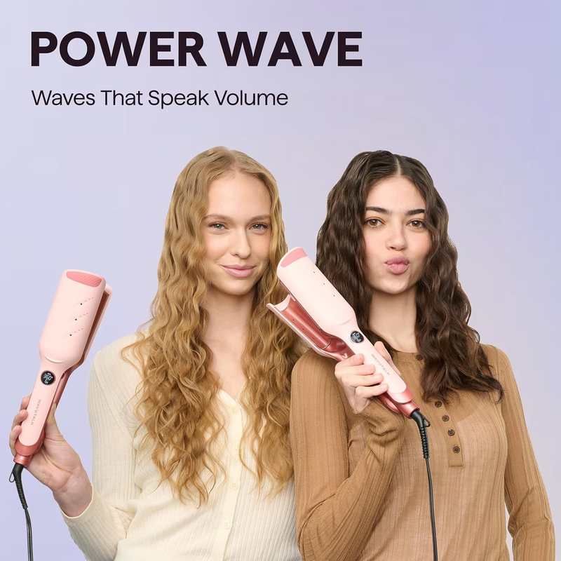 Effortless Thermal Hair Waver & Volume Crimper