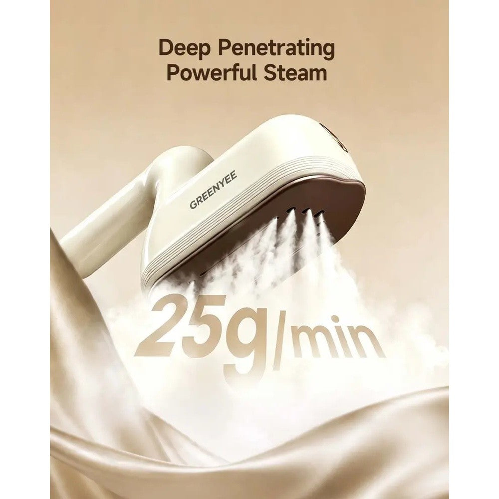 Portable Handheld Garment Steamer for Wrinkle-Free Clothes Anywhere