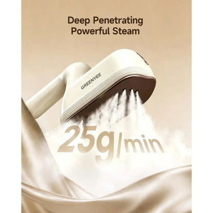 Portable Handheld Garment Steamer for Wrinkle-Free Clothes Anywhere