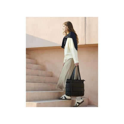 Ultimate Ultra-Light Puffy Tote Bag with Smart Multi-Compartments
