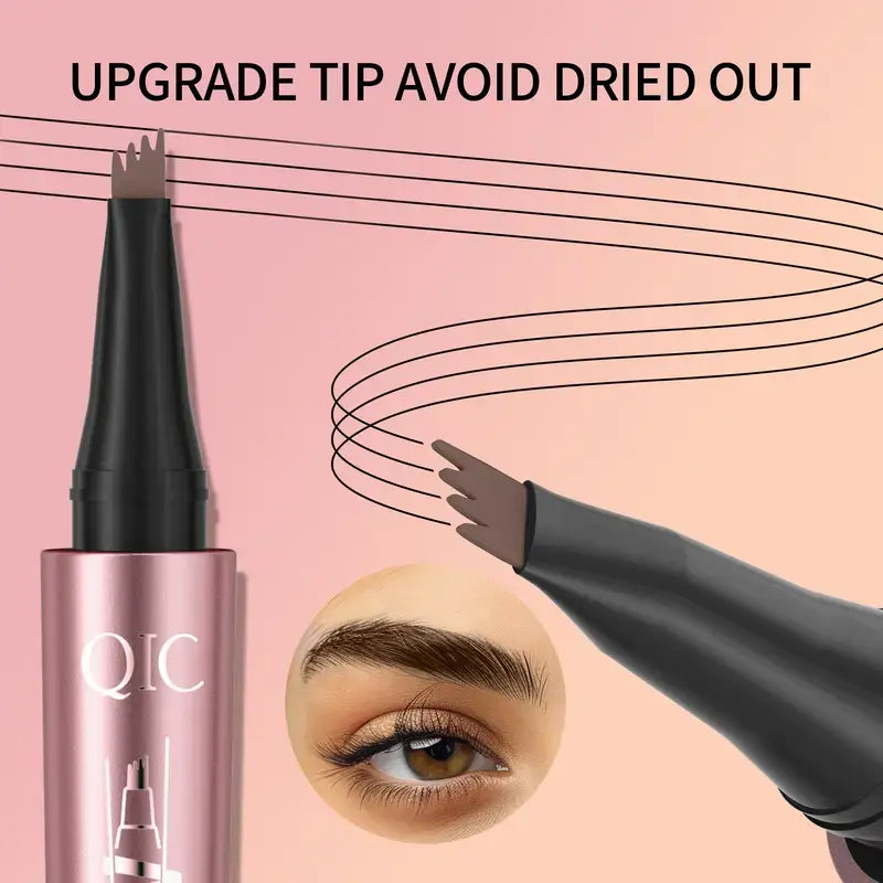 Get Natural Microbladed Brows in Seconds with 4-Tip Eyebrow Pen