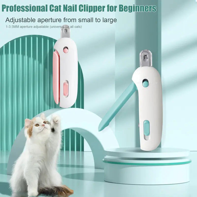 Safe, Stress-Free Pet Nail Trimming With Adjustable Precision Guard