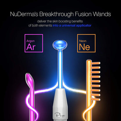High Frequency Facial Wand - Professional Skin Therapy Device For Clearer, Smoother-Looking Skin