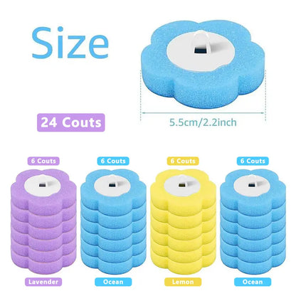 Disposable Toilet Wand System with Pre-Loaded Cleaner Head