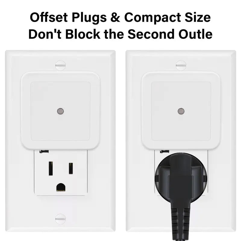 Automatic Dusk-to-Dawn Plug-in LED Night Light