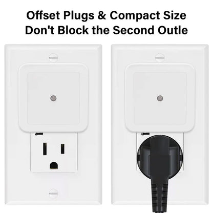 Automatic Dusk-to-Dawn Plug-in LED Night Light