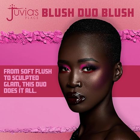Ultra-Pigmented Dual-Shade Velvet Powder Blush Palette