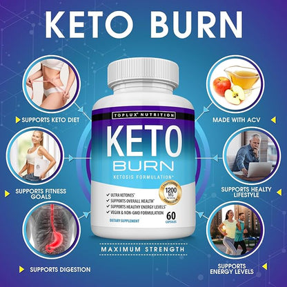 🎁 BUY 1 GET 1 FREE - Advanced Keto Burn Capsules for Fast Fat Loss & Clean Energy