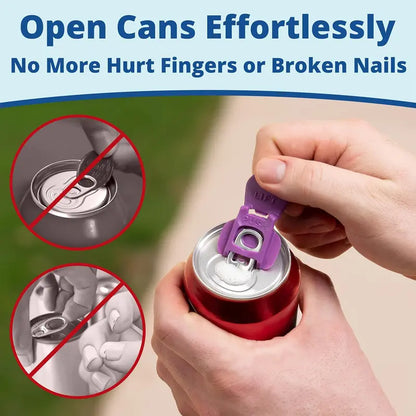 Universal Can Protector Caps & Easy Pull Tab Opener