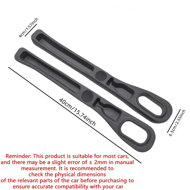 Never Drop Your Phone in the Seat Gap Again—Instant Extra Storage!