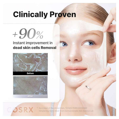 Instant Glass Skin Peel-Off Glaze Mask for Deep Elasticity & Radiance