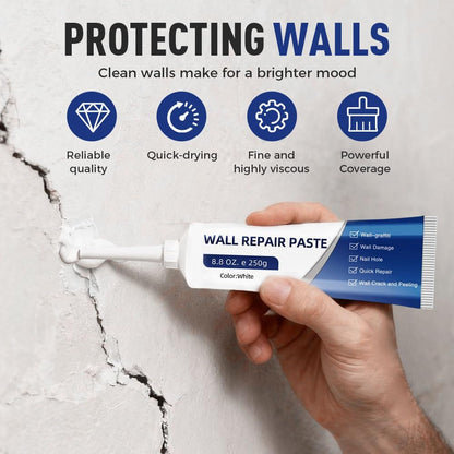 Fast Wall Repair Kit with Precision Scraper
