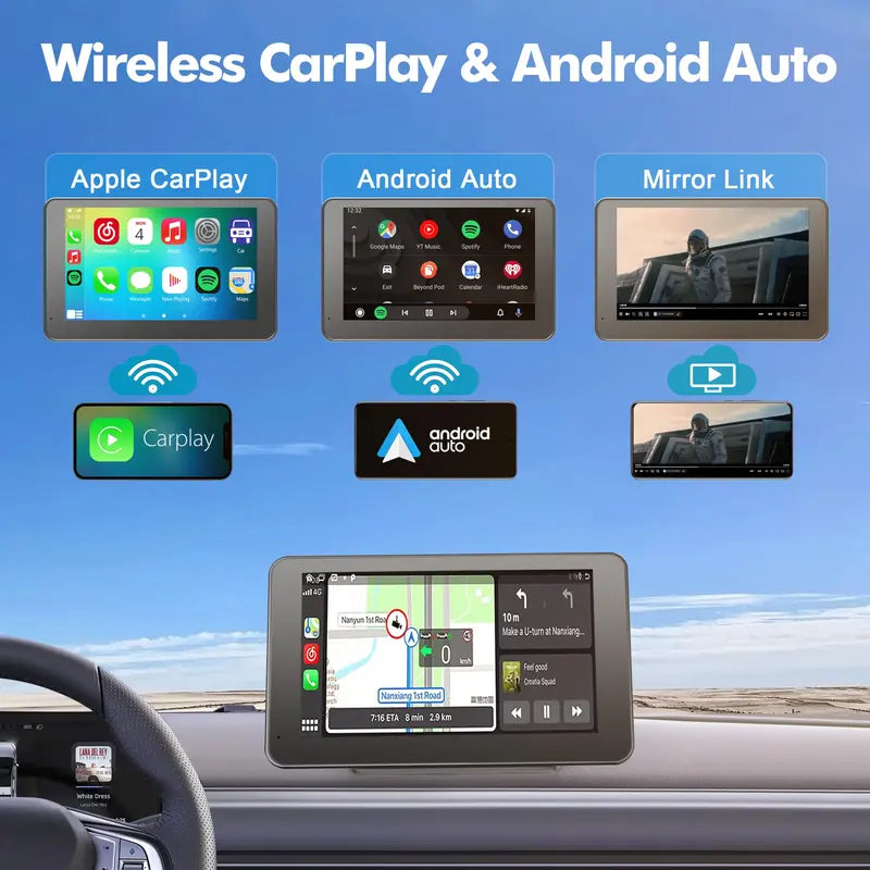 Upgrade Any Vehicle to Wireless CarPlay & HD Navigation in Seconds