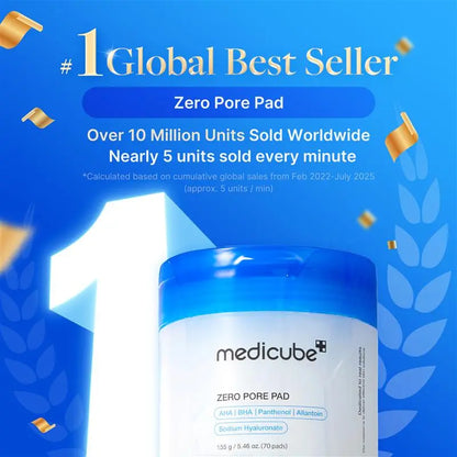 AHA/BHA Dual-Textured Pore Tightening & Exfoliating Facial Pads