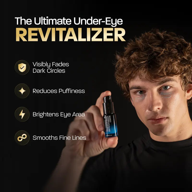 Revitalize & De-Puff Eye Elixir - Instant Hydration, Dark Circle Defense & Deep Restoration