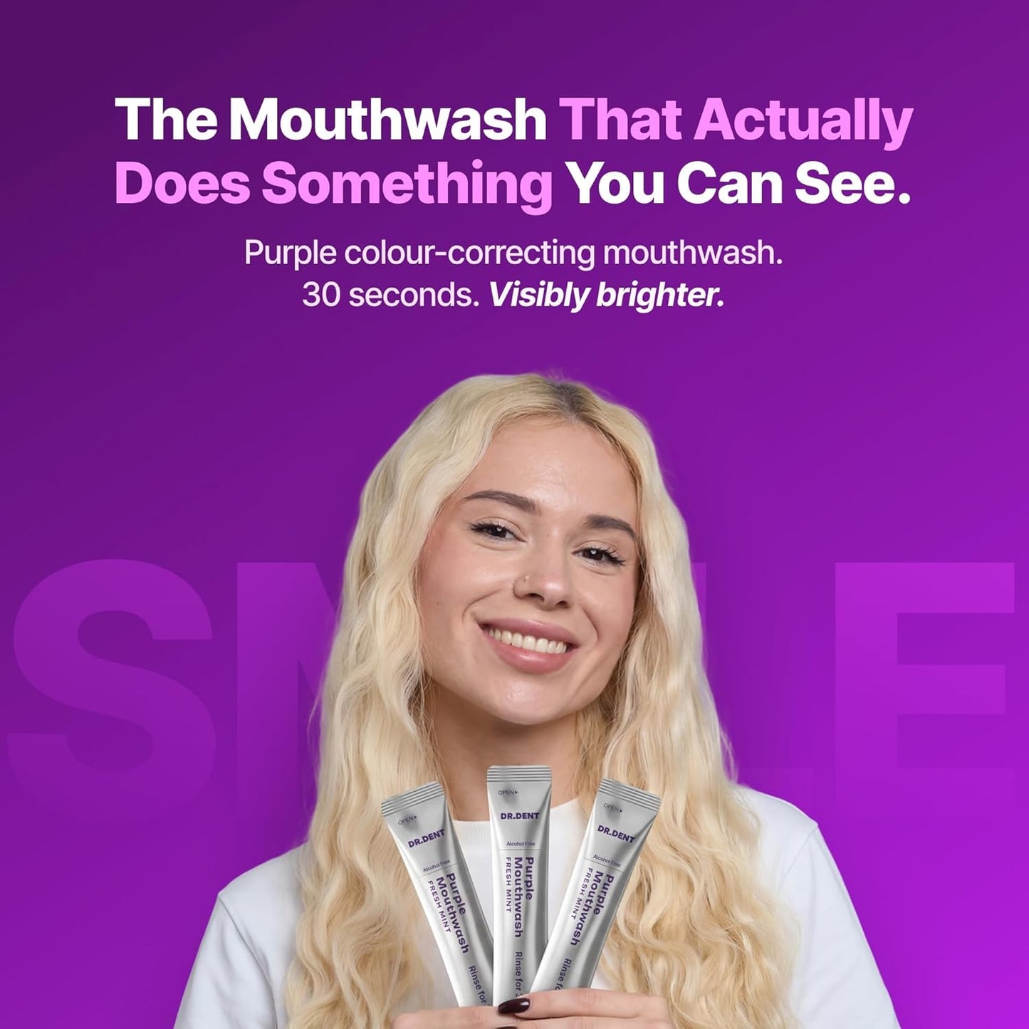 【Limited Time Buy 3 Get 1 Free】30-Second Purple Mouthwash Sachets
