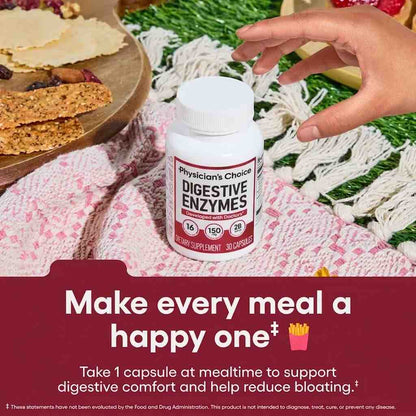 Fast-Acting Digestive Enzymes for Instant Bloat Relief & Gut Health