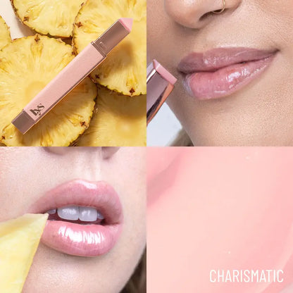High-Shine Plumping Tinted Lip Balm for 24H Intense Moisture & Glossy Finish