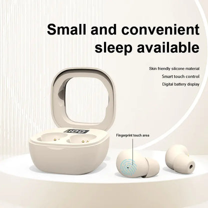 Ultra-Discrete Sleep Earbuds with All-Day Comfort & Smart Touch