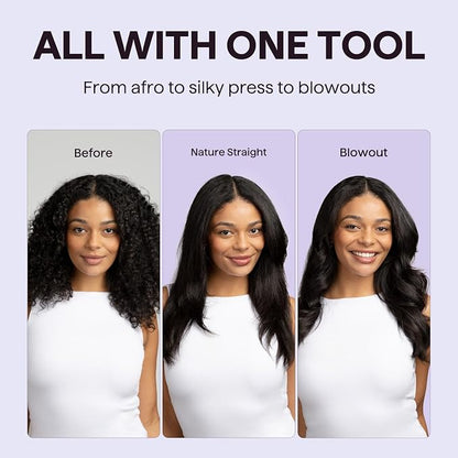 Salon-Quality Thermal Blowout Brush for Instant Volume & Frizz-Free Shine