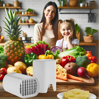 One-Push French Fry & Veggie Cutter