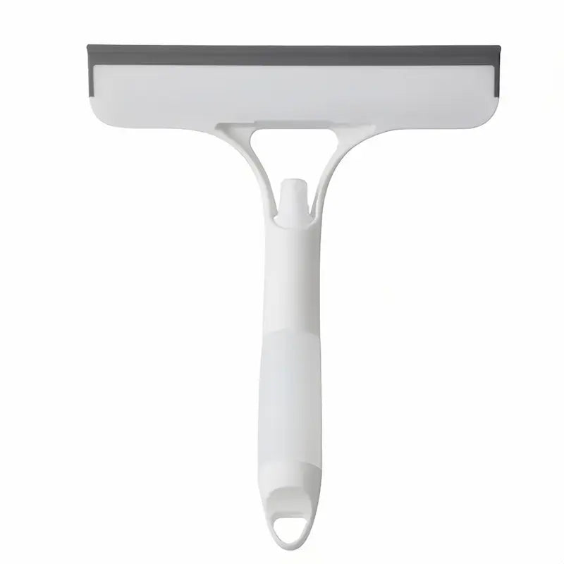 3-in-1 Window Cleaner Squeegee with Built-in Spray & Microfiber Scrubber