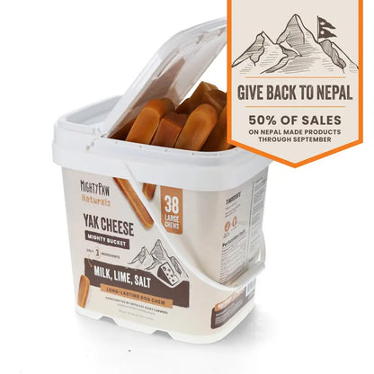 Ultimate Himalayan Yak Cheese Chews - 100% Natural & Ultra Long-Lasting Dog Treat