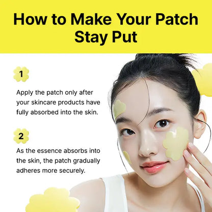 Targeted Glutathione & Niacinamide Hydrogel Patches for Visible Dark Spot & Hyperpigmentation Fading