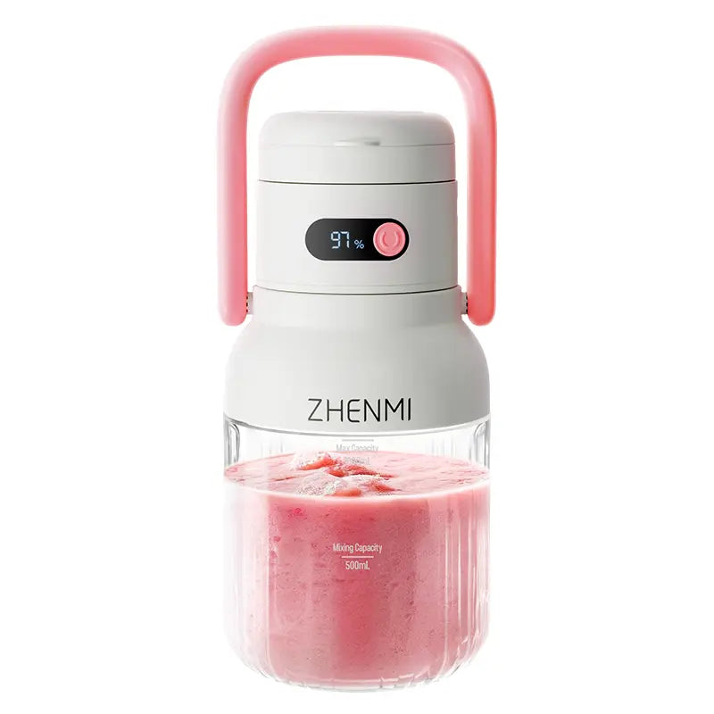 1000ml Portable Cordless Blender with 12-Blade Ice Crushing Power