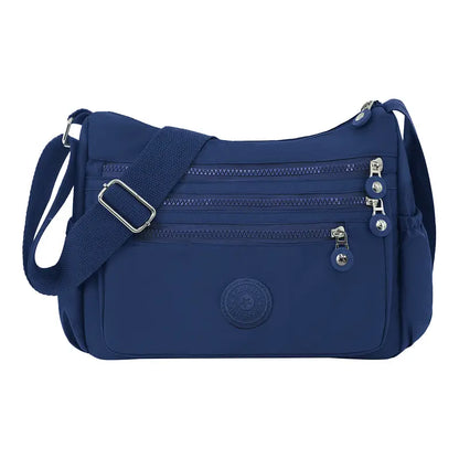 Waterproof Multi-Pocket Crossbody Bag with Ultra-Light Everyday Capacity